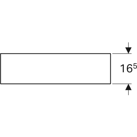 840990000 Настенная полка Geberit iCon Geberit  - Вид №16