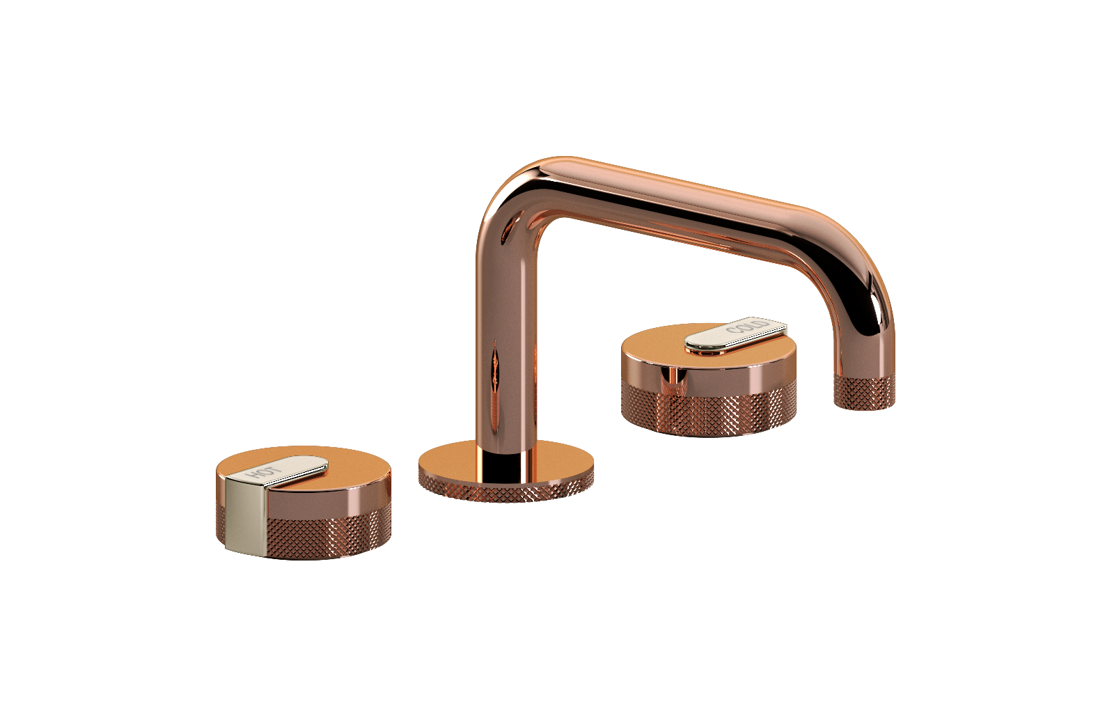 E-11510-R1RG-L1PN-RG Смеситель для умывальника на 3 отвертия GRAFF MOD+