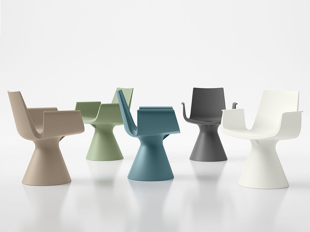 Полиэтиленовое садовое кресло с подлокотниками Lyxo Design LIRA ARCH-00142705 - Вид №1