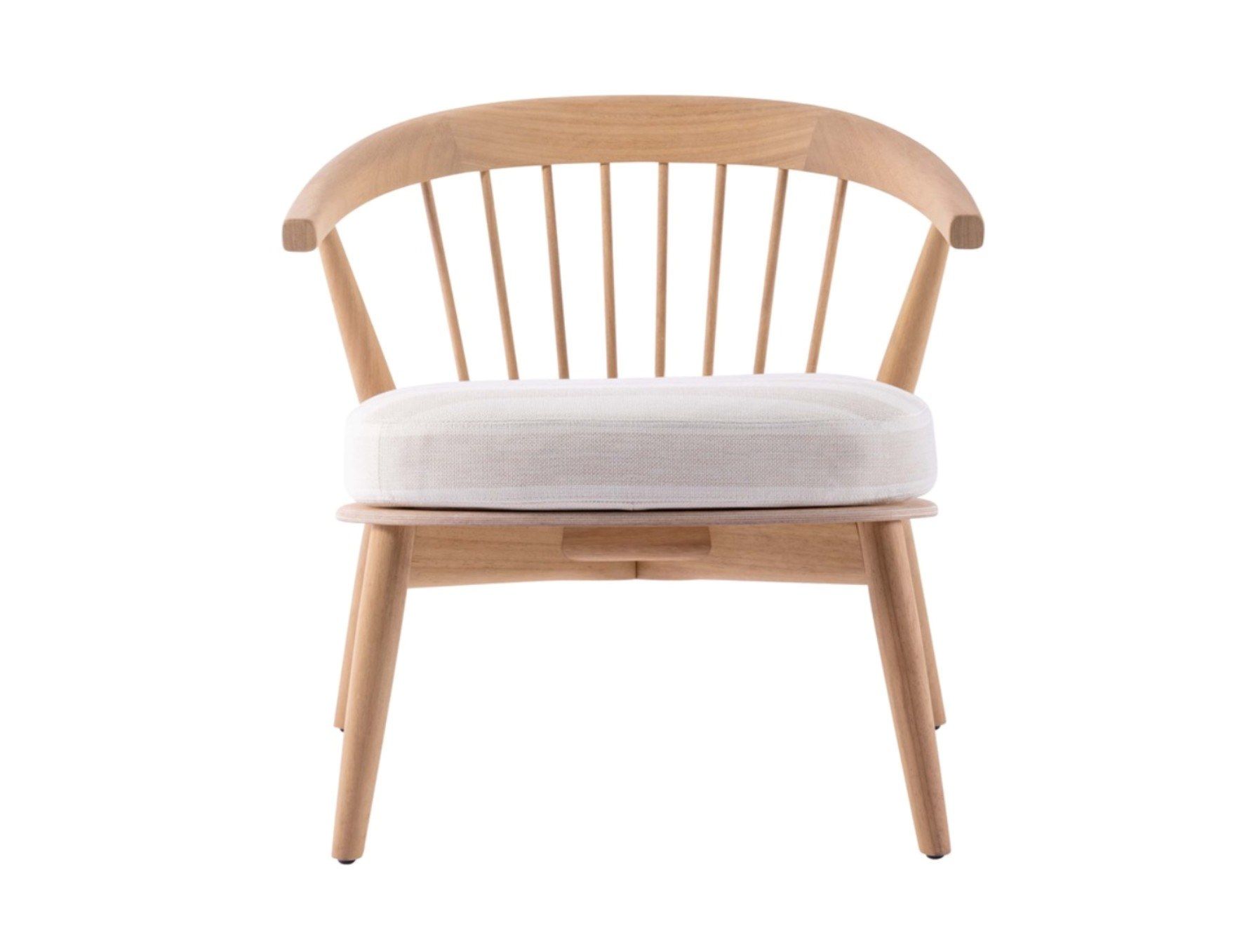 Садовое кресло из ироко и ткани CAPPELLINI Newood Lido ARCH-00141529