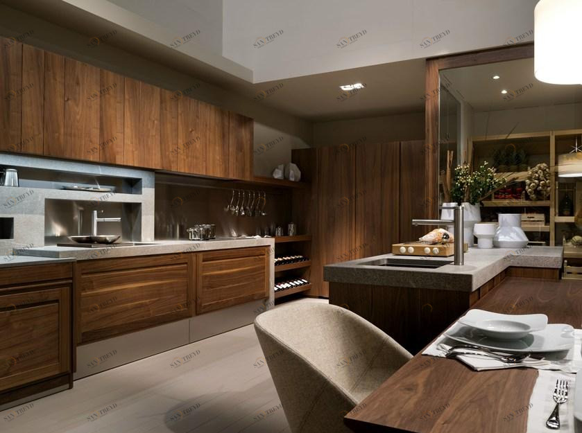 L'Ottocento Модульная кухня из ореха Canaletto sun-id-1467400