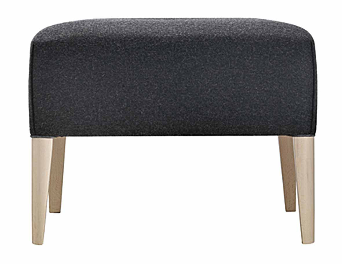 Punto 229  Модульная система сидений, линейные сиденья с деревянным каркасом из бука, 4 ножки. Сиденье мягкое. Пуф-модуль. Et al. Punto