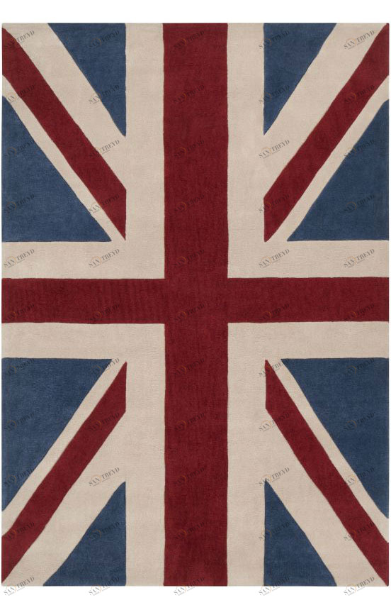 Ковер Union Jack classic 300х500 DOLLY CAPRETS ДИЗАЙНЕРСКИЕ, UNION JACK 015291 Красный;синий 