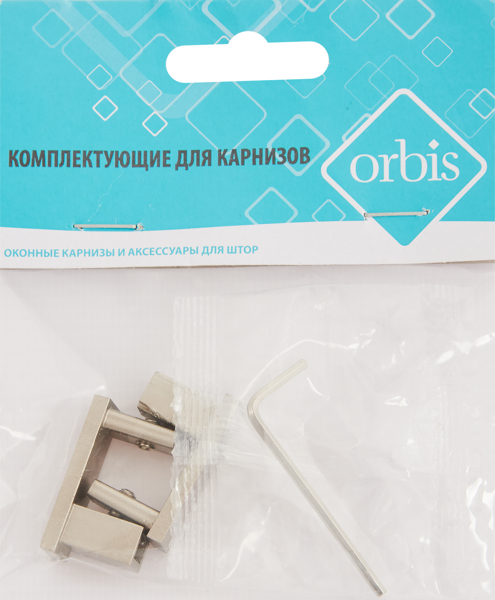 Заглушка канализационная INSPIRE Квадро 4 см, сатин никель, 2 шт 86198730 STLM-0066745 - Вид №2