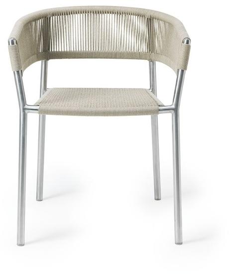 Ethimo Штабелируемый садовый стул из веревки Kilt Kisa00cg0 - Вид №1