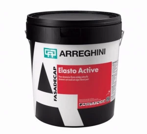 CAP ARREGHINI Волокнистая фибромерная краска против плесени и водорослей Fasadecap