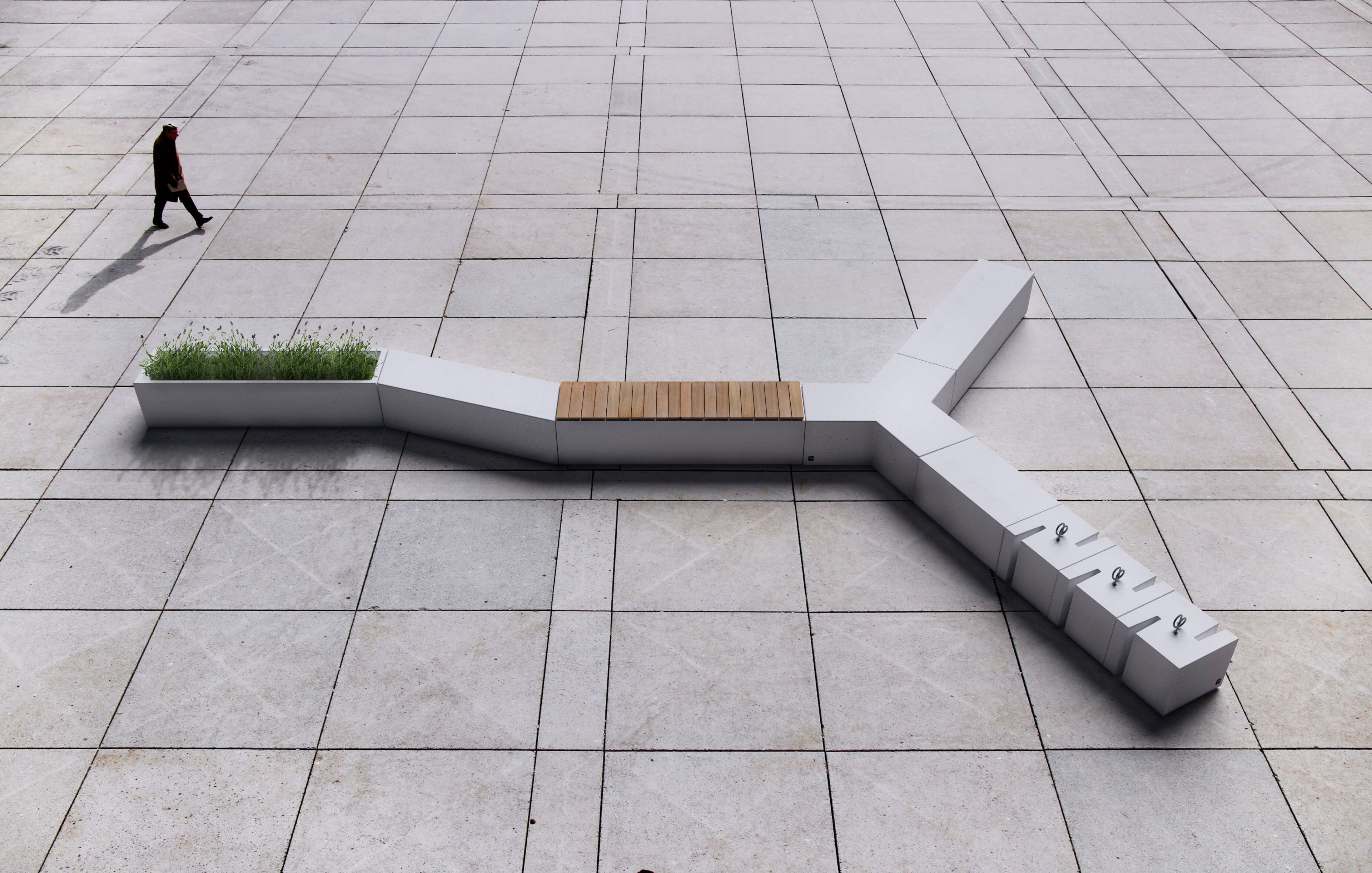 Бетонная плантатор SIT Box to Box ARCH-00144781 - Вид №2