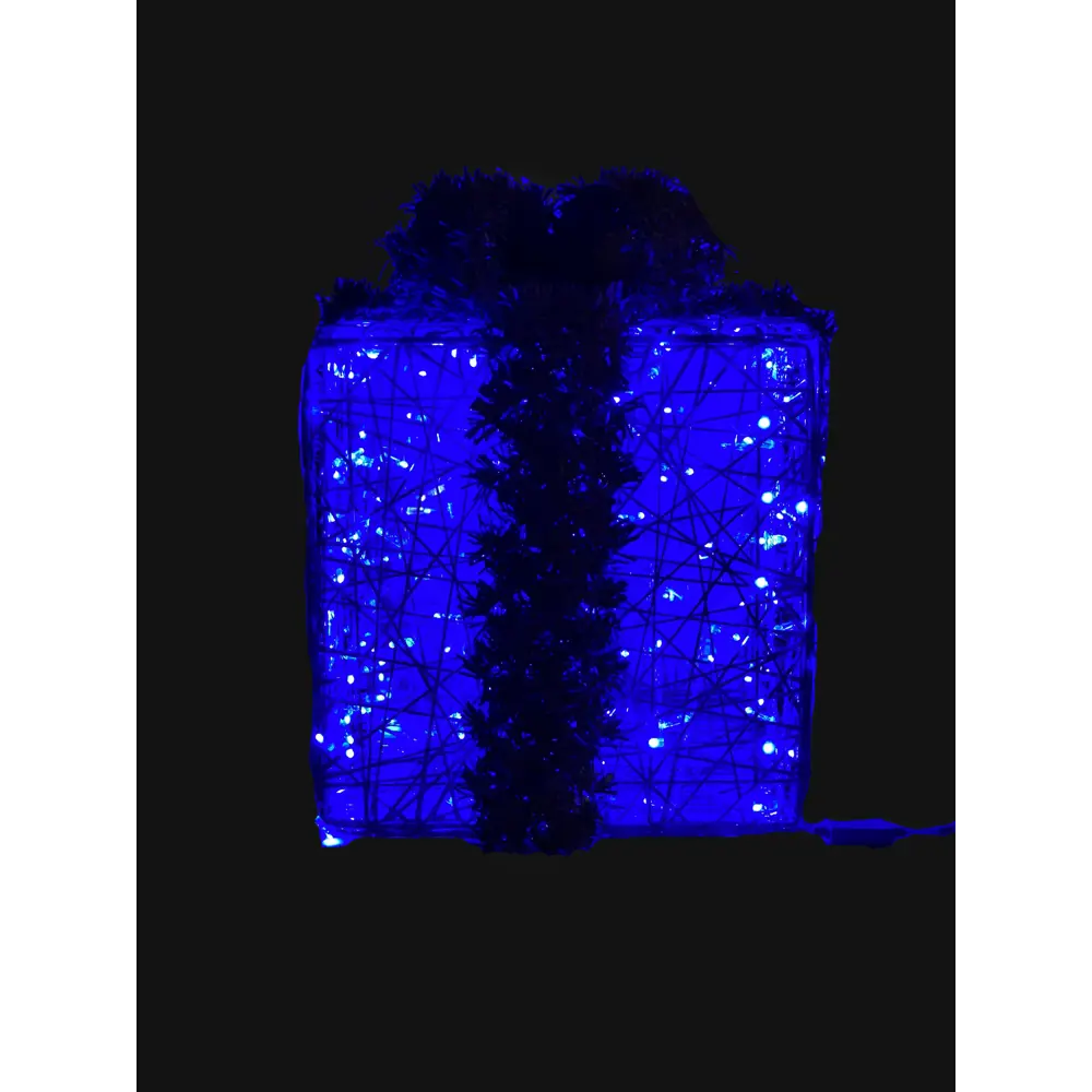 Электрическая светящиеся фигура Подарок 100 LED 50x50x50 см теплый белый свет 86164008 STLM-2121705 AJURIO  - Вид №7