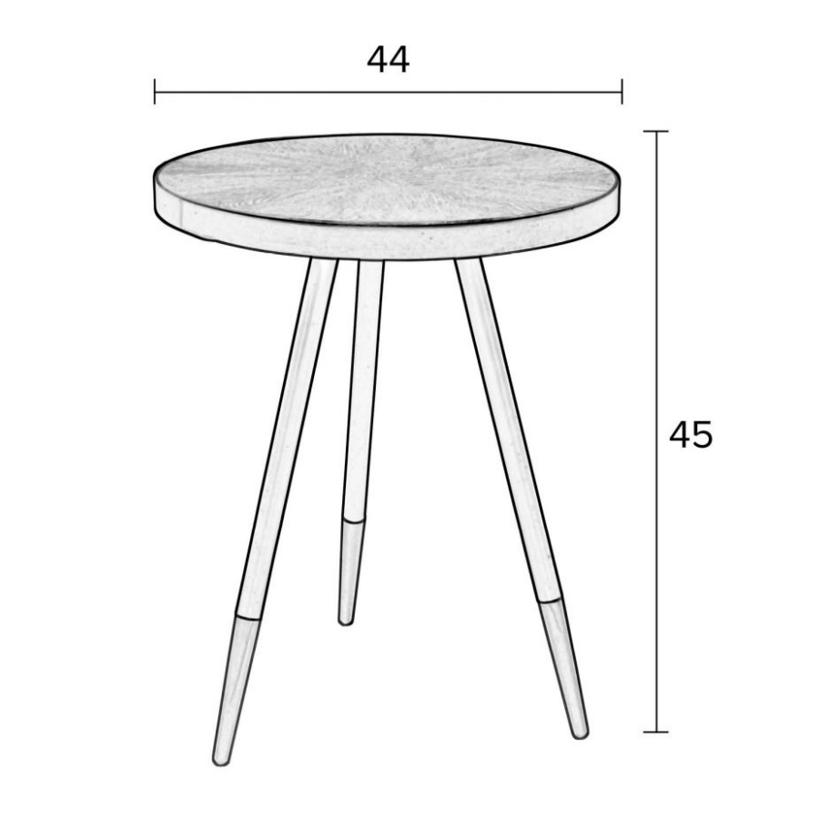 Столик Denise White Label Living 2300148 - Вид №6