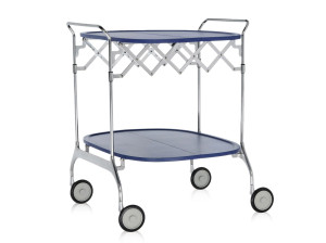 Стальная складная тележка для еды