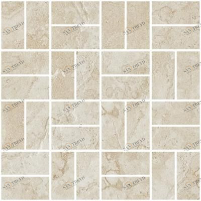 Мозаика K-4001/SR/m12 Shakespeare LIGHT GREY 24,5x24,5 Kerranova sun-id-329069