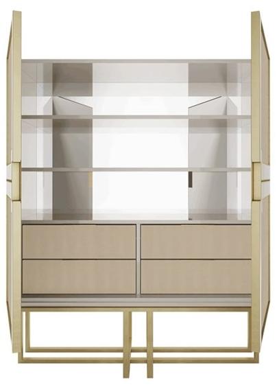 FRATO Буфет из лакированной древесины с распашными дверцами  Ffu040008aaa  - Вид №2