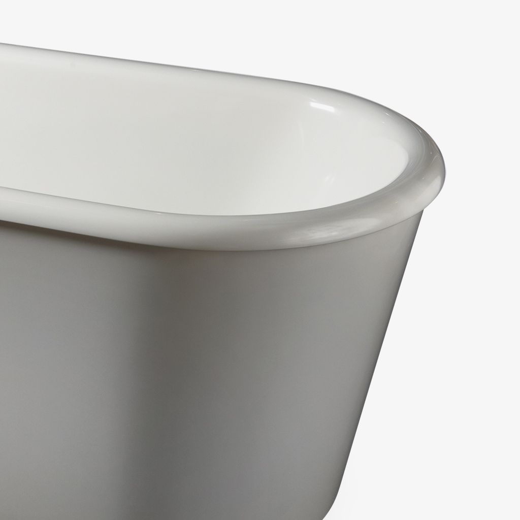 CBBT01 Отдельно стоящая овальная ванна Colette размером 70 x 32 x 24 дюйма Waterworks - Вид №1