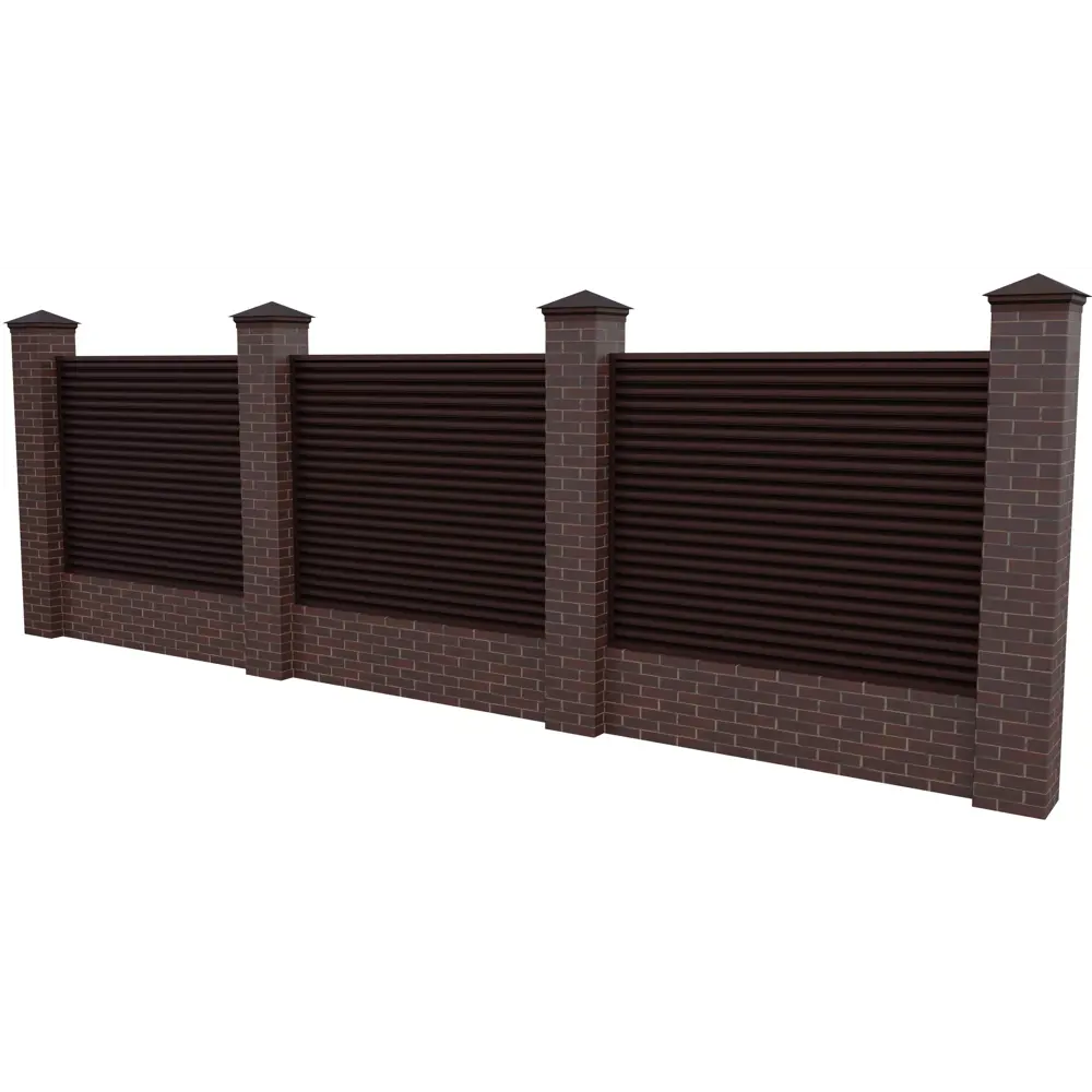 Santreyd Кавказ - забор-жалюзи с двусторонним дизайном 2×2.5 м 88698258 нет STLM-0959628 - Вид №11