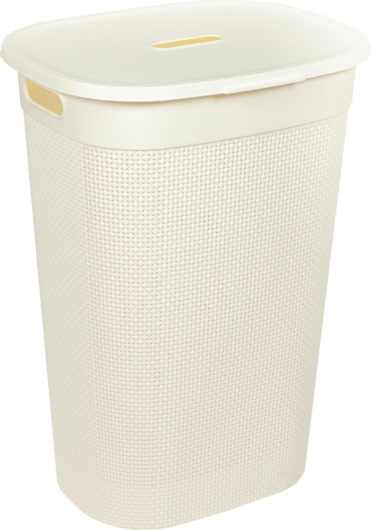 87196061 Корзина для белья цвет молочный OSLO STLM-0073435 PLAST TEAM  - Вид №1