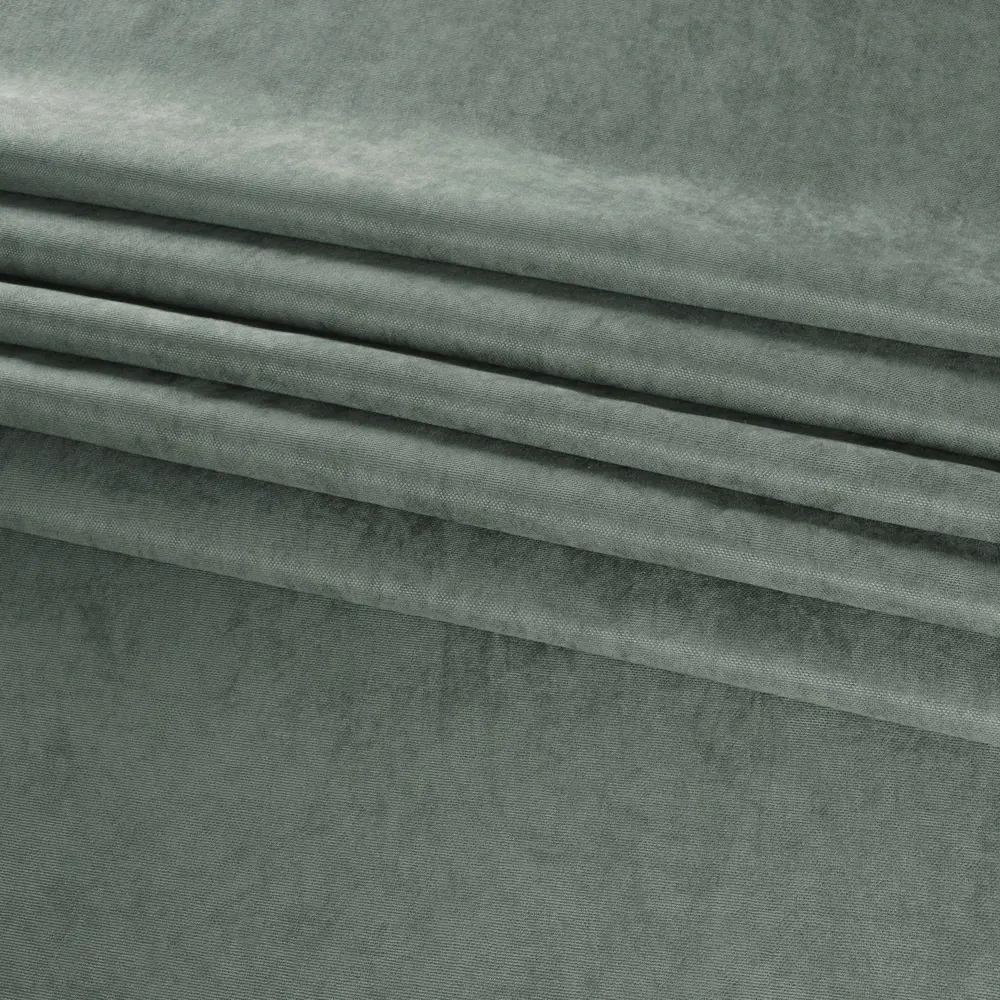 Штора Kreaforta Рим с лентой и скрытыми петлями 200x310 см зеленый 89392373 STLM-1568693 - Вид №4