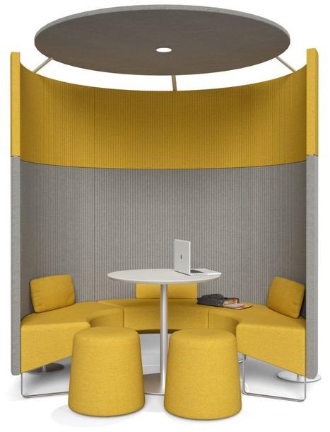 Ares Line Акустическая офисная будка со встроенным освещением sun-id-1425260 - Вид №1