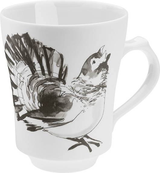 10602559 Hering Berlin Кружка Hering Berlin "Охота" "Глухарь" 400мл Фарфор 