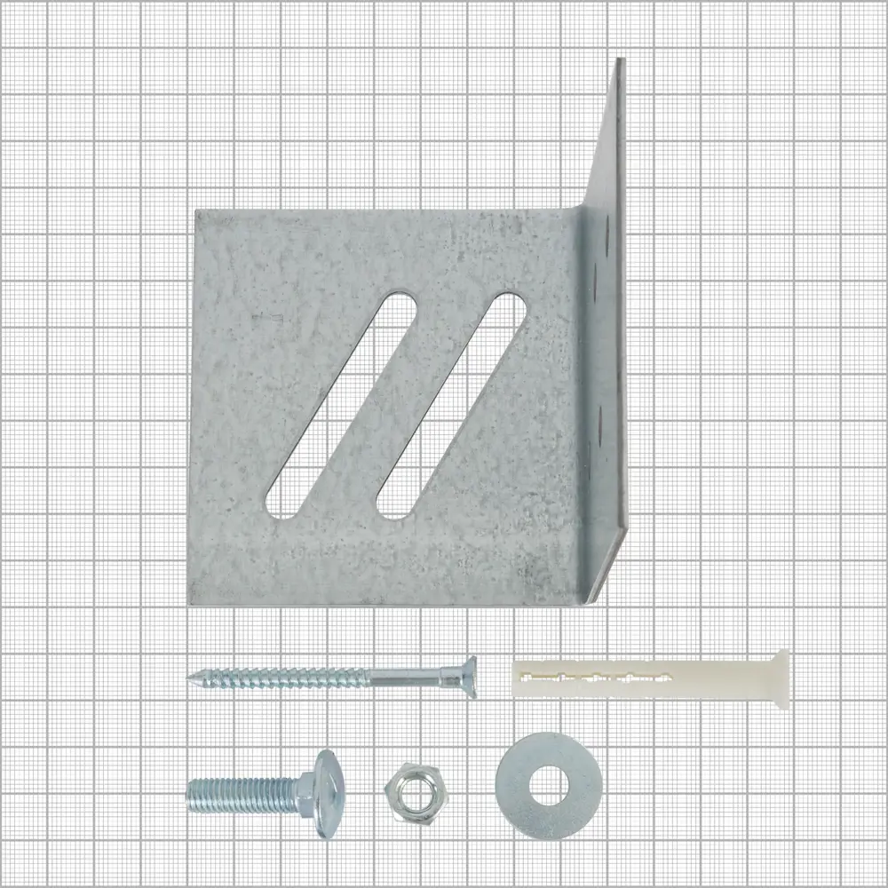Крепежные детали для профилей Knauf UA 100 88x94x94x2 мм, 4 шт STLM-2171552 - Вид №3