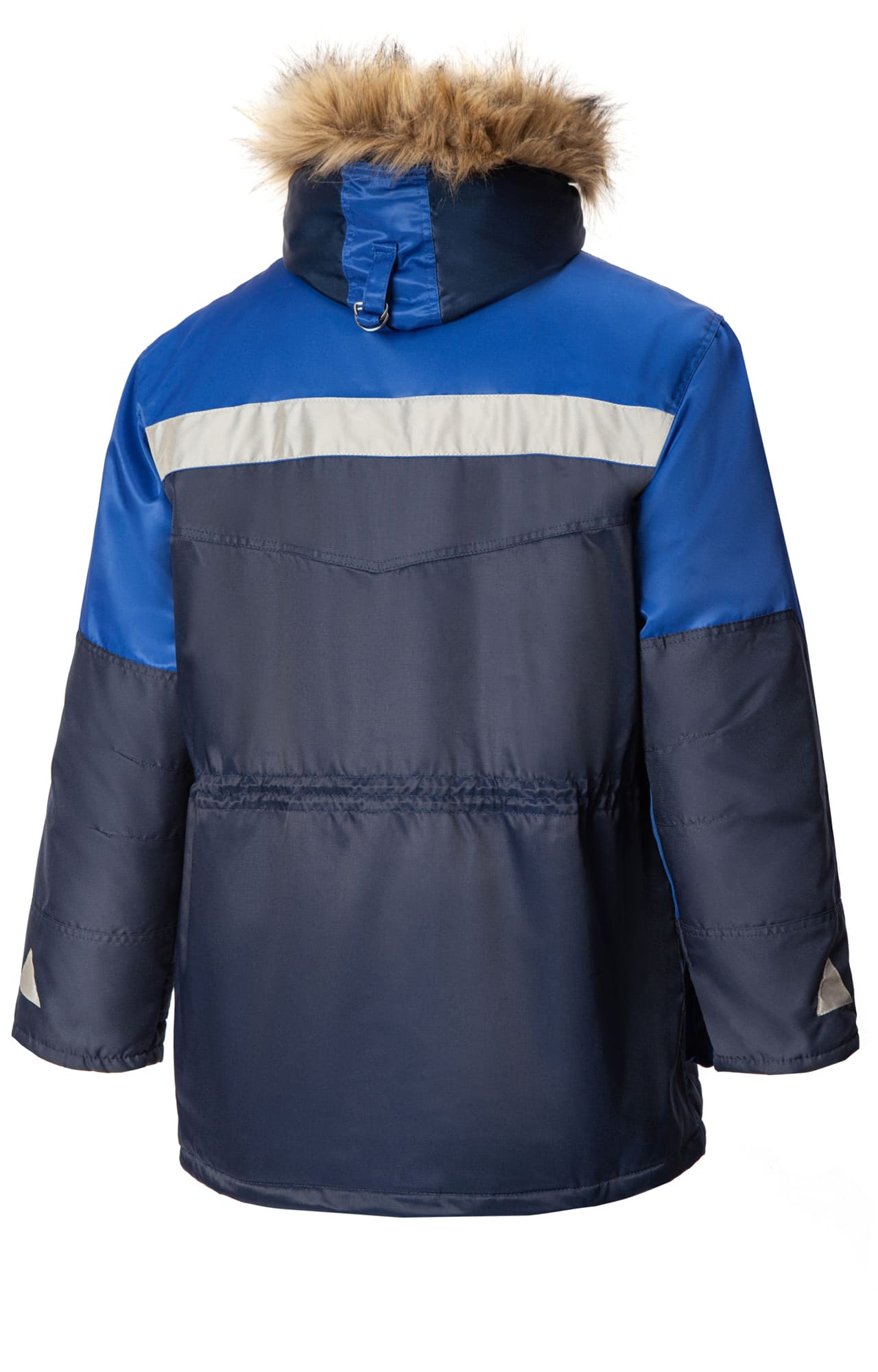 64875 Костюм "Вихрь" зимний василек-синий с СВП  Зимняя спецодежда  размер 60-62/182-188  - Вид №2