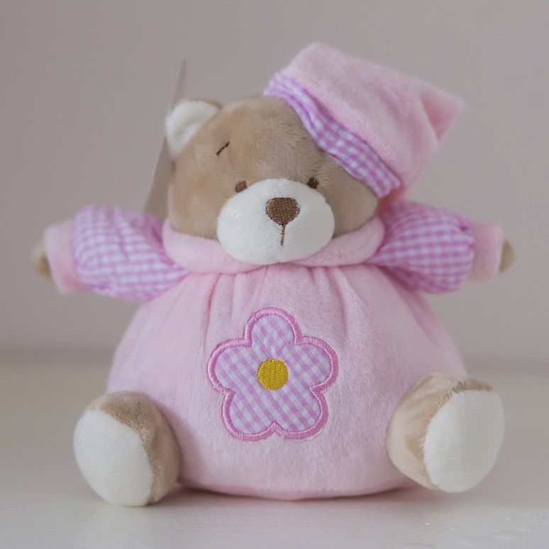 Мягкая игрушка "Мишка-мяч" 15 см, розовый COMFORTBABY  351323 Розовый Santreyd  - Вид №1