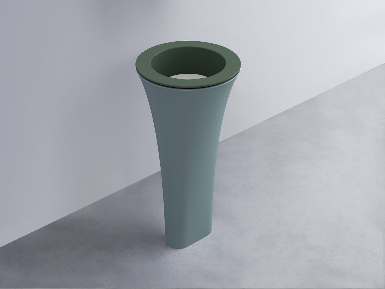 AMLA45-MU+AMPILT-PM+AMCOLT-PL Раковина Amedeo Tondo отдельностоящая cielo Enjoy + Amedeo Ceramica Cielo