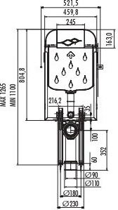GR5001.01 Инсталляция для приставного унитаза Creavit  - Вид №1