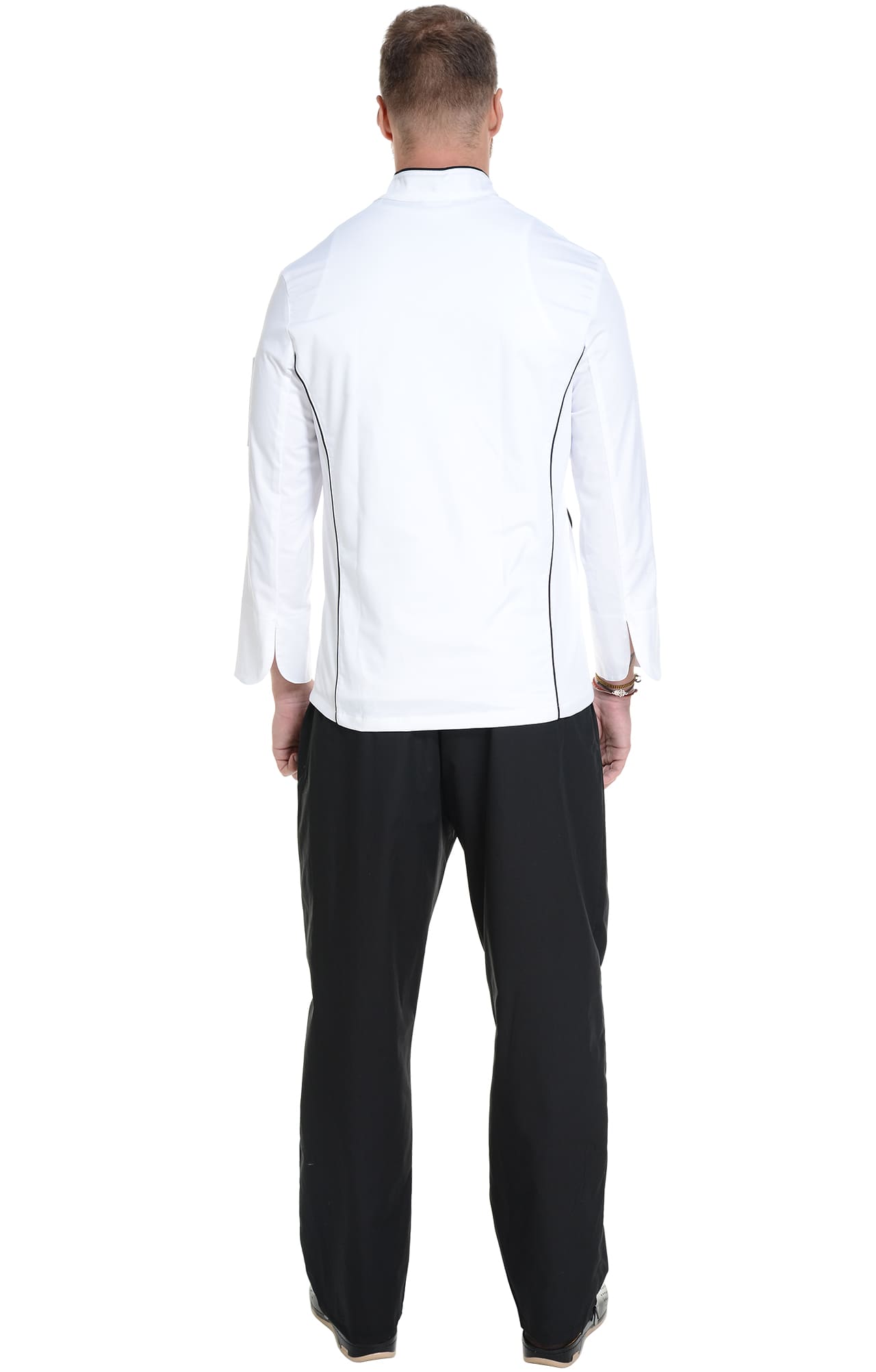 62613 Китель поварской white RICON  Одежда для поваров  размер 46 (S)  - Вид №8