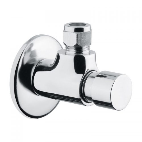 08120-15 Idral Настенный самозакрывающийся смеситель для душа серии МОДЕРН с кнопкой и настенным питанием 