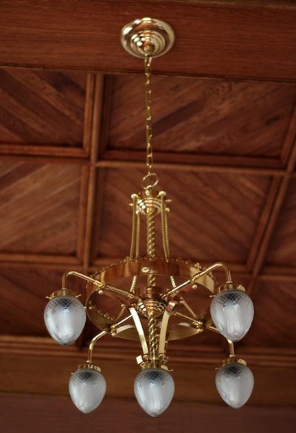 Mullan Lighting Люстра из латуни  Mlf020  - Вид №1