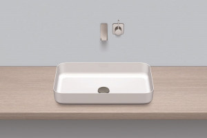 3507500401 Чашеобразная раковина, sb.sr650, белая, противомикробное Alape серия SR (Stream)