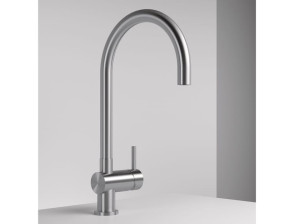 Однорычажный кухонный смеситель с поворотным изливом