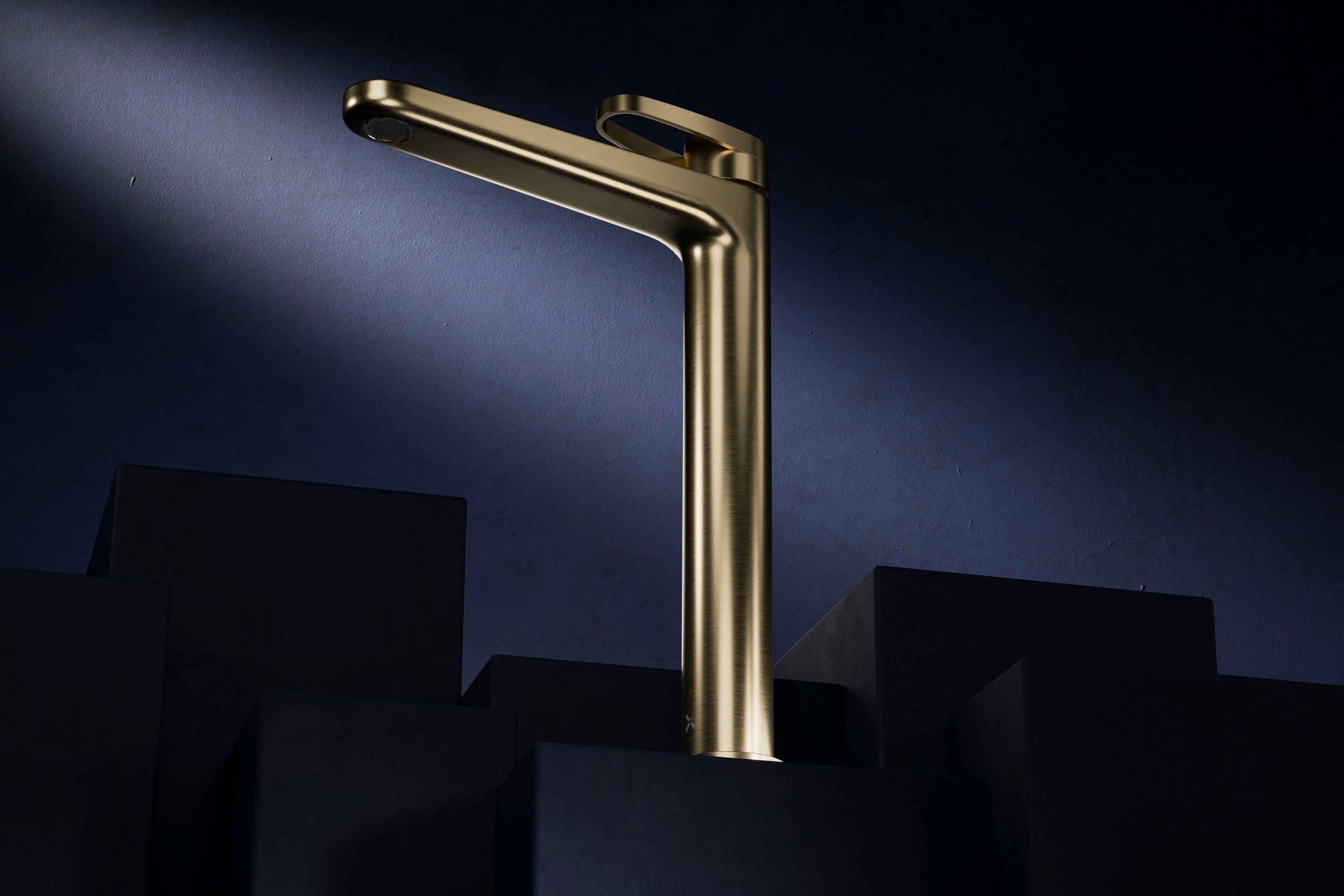 Высокий однорычажный смеситель для раковины CROSSWATER LAZO ARCH-00065858 - Вид №1