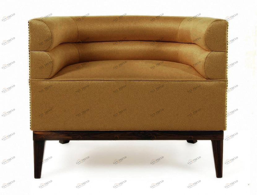 BRABBU Клубное кресло из ткани с подлокотниками Maa sun-id-1413008