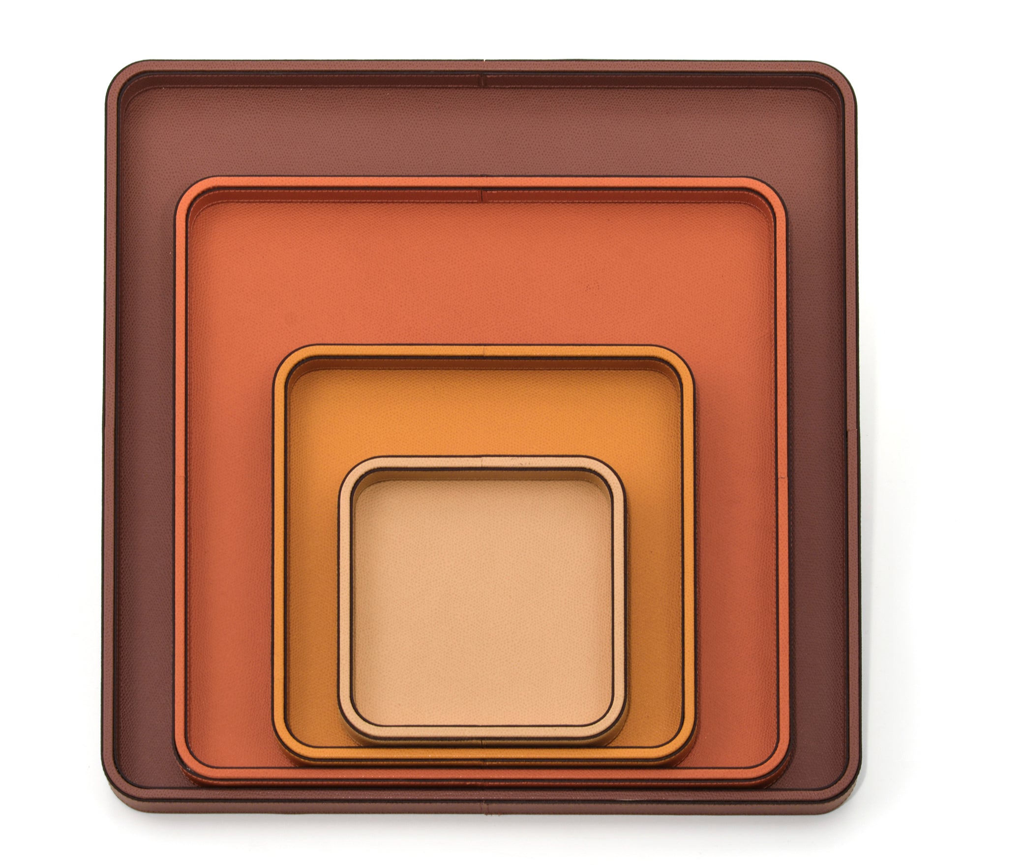 Квадратный поднос Джейн - 25x25 см / зернистая кожа_черный Pinetti 00.1481.029.001 - Вид №1