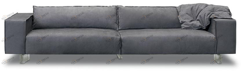 BAXTER Кожаный диван Budapest sun-id-1352760