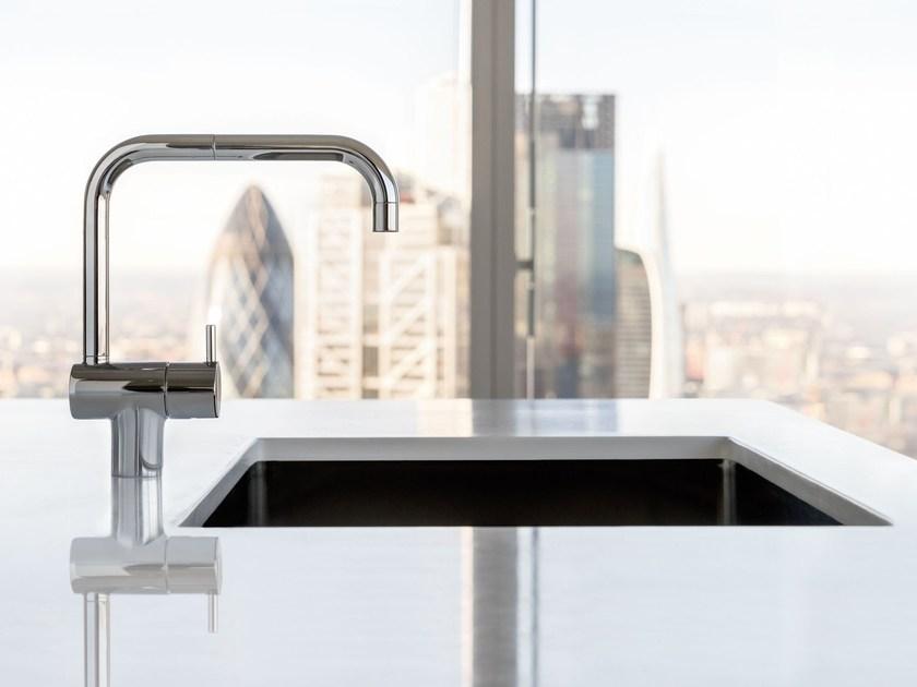 VOLA Кухонный смеситель на одно отверстие и поворотный излив sun-id-1463560 - Вид №4