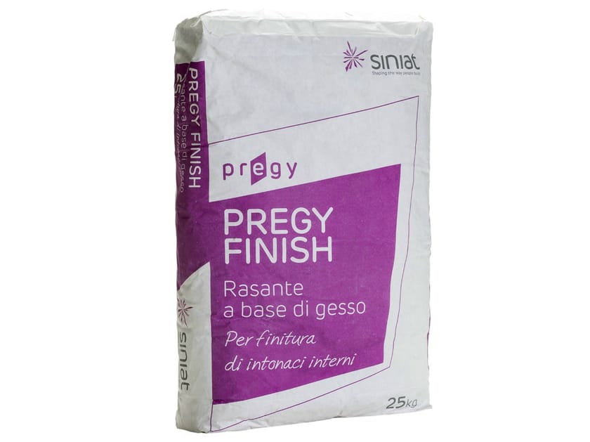 Штукатурка на основе штукатурки для штукатурки Siniat by etex PregyFinish ARCH-00135082