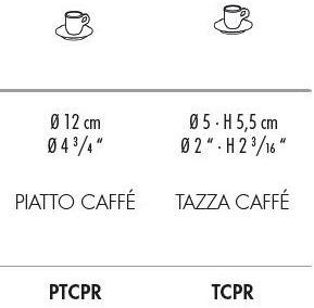 Cerasarda Керамическая кофейная чашка с блюдцем Primavera rosa Tcpr/ptcpr - Вид №4