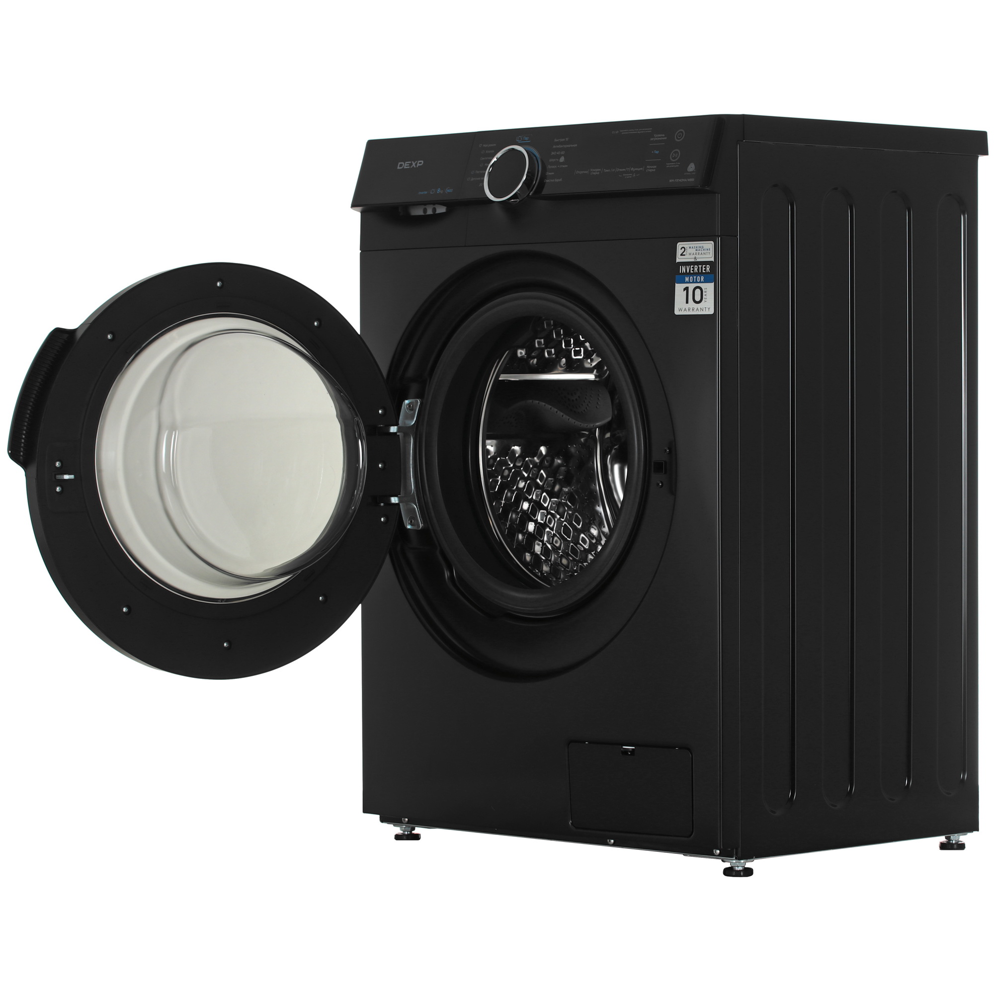 9163739 Стиральная машина DEXP WM-F814DMA/WBSI черный STDN-0067176 - Вид №7