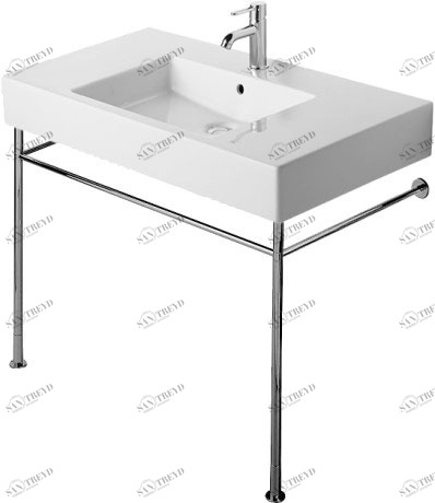 0030731000 Металлическая консоль Vero #003073 Хром Duravit