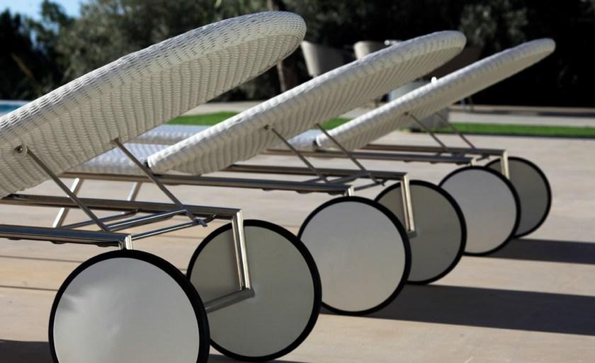 FueraDentro Садовая кушетка с откидной спинкой batyline® Shell sun-id-1354424 - Вид №2