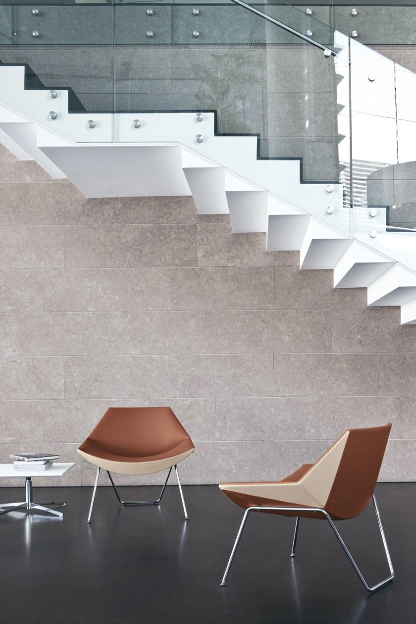 Кресло в коже по контракту Kayak Santreyd sun-id-1366759 - Вид №2