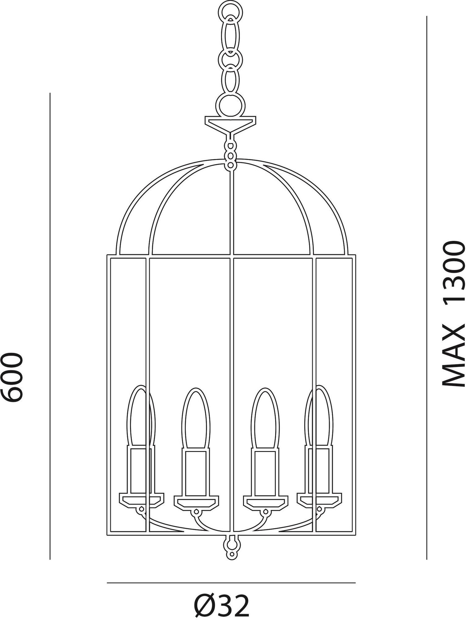 Il Fanale Подвесной светильник из латуни и стекла Rilegato 504.00.80/506.00.80 - Вид №2