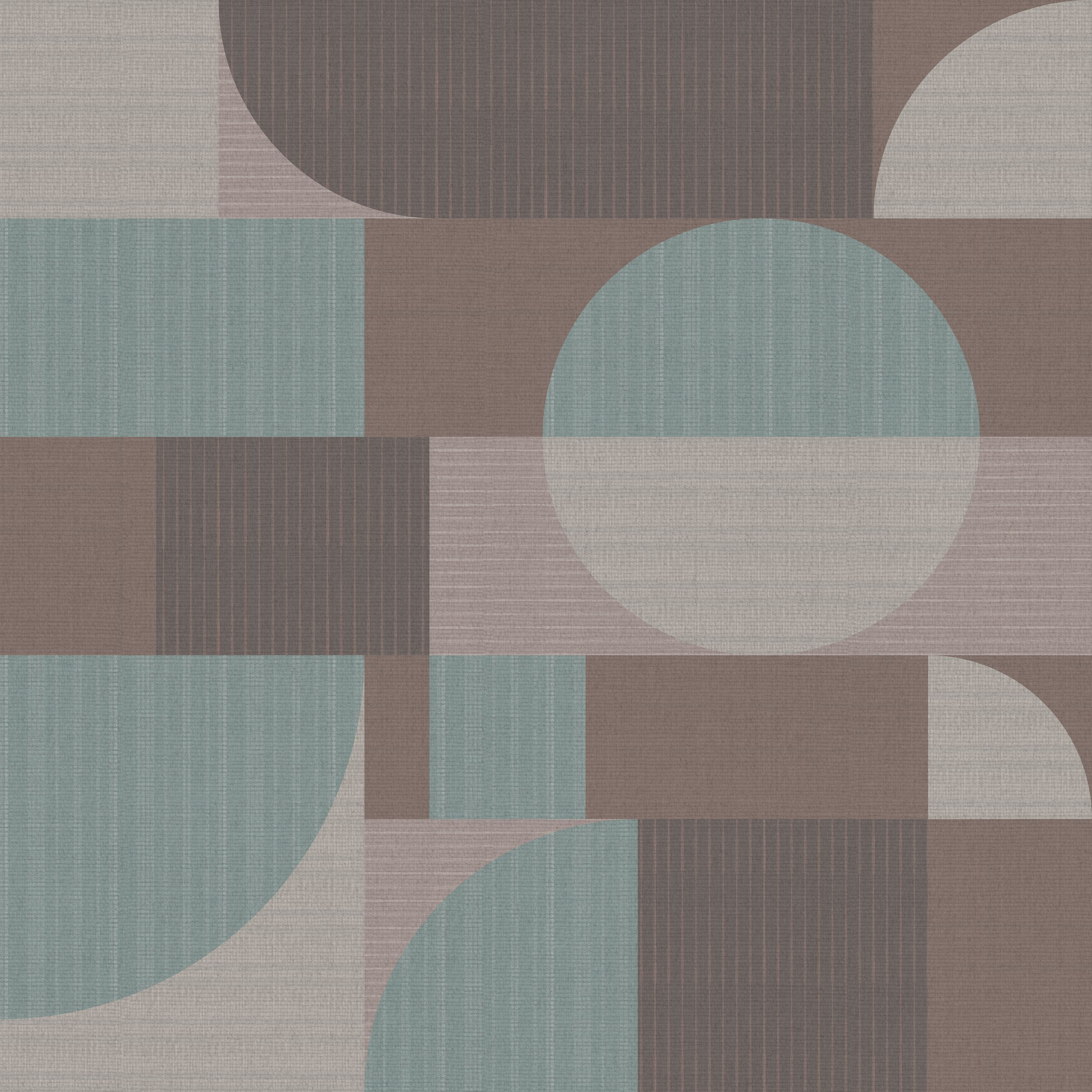 Геометрические обои Inkiostro Bianco PUZZLE ARCH-00152435