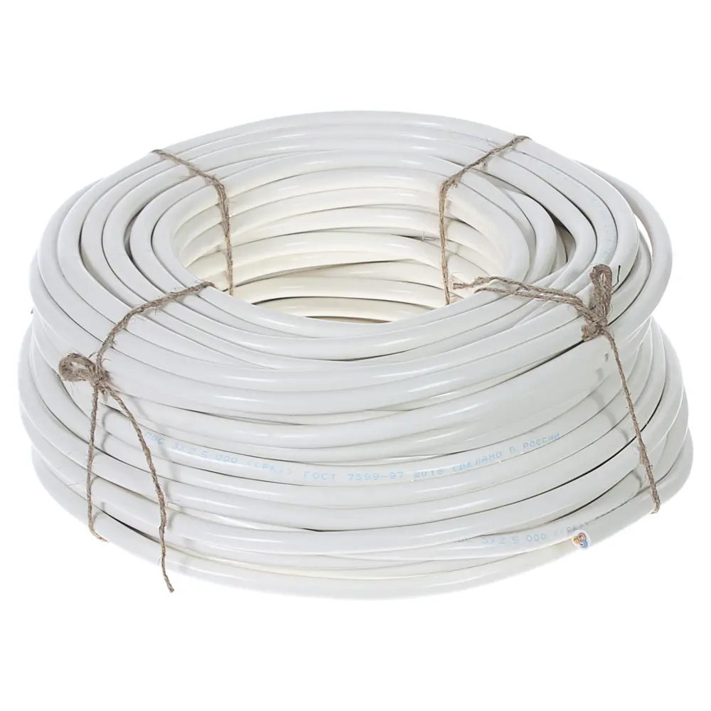 Провод Electraline ПВС 3х2.5 50 м (ГОСТ) 81930658 STLM-2110239 