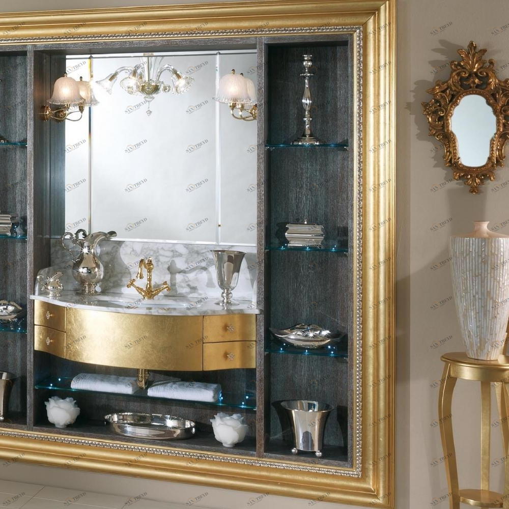 Комплект мебели для ванной 55/3 LINEATRE QUADRO’ 553