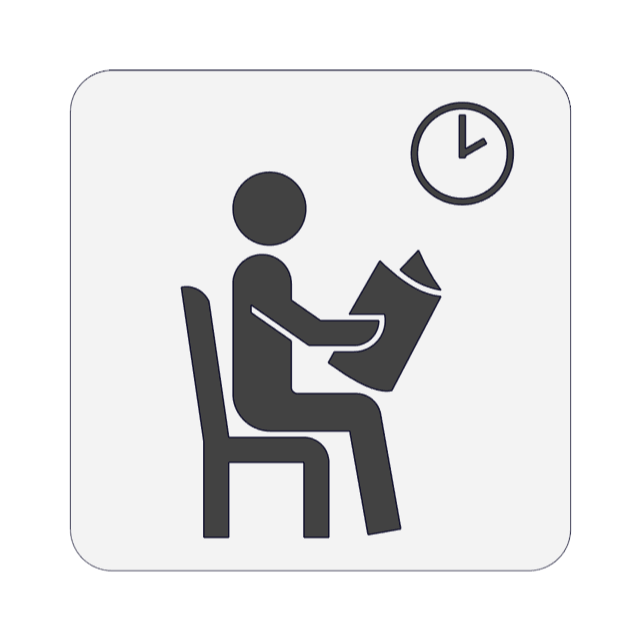 85442 Табличка - зал ожидания SANELA 