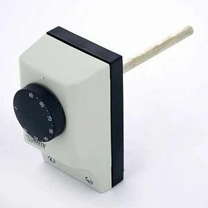 Термостат погружной WATTS TC 100 1/2"от 30 до 90 °, гильза 100 мм (15А, 230В) (отключает,переключает