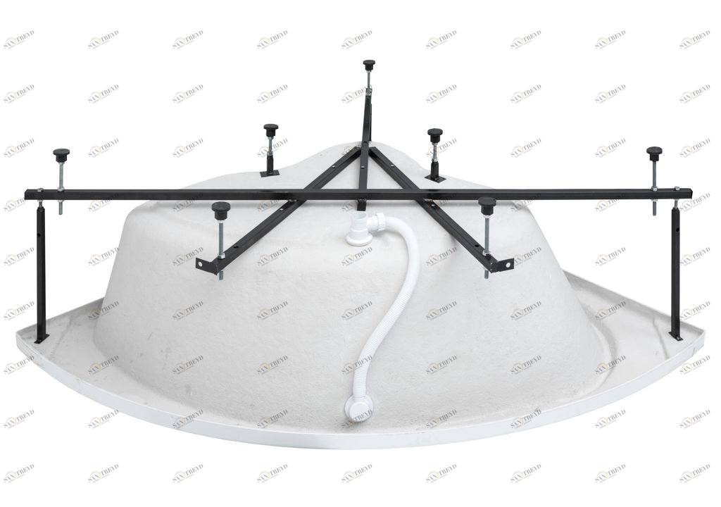 Каркас сварной для акриловой ванны Aquanet Manila 150x150 00204005